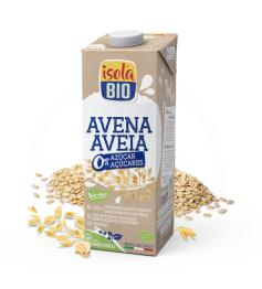Bebida de Avena Cero Azúcares IsolaBio Bio 1L