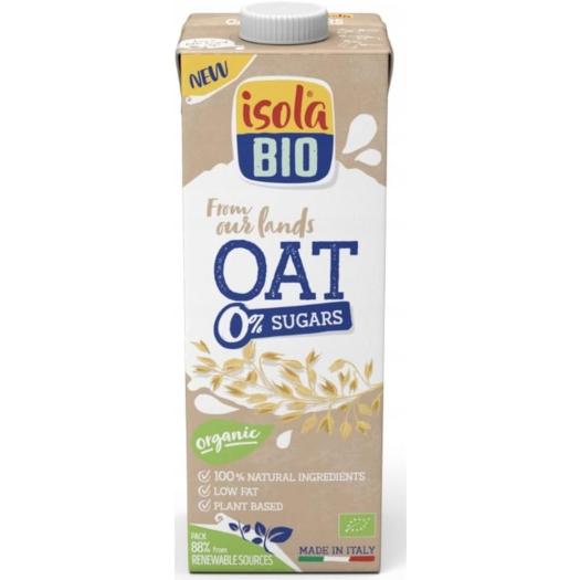 Bebida de Avena Cero Azúcares IsolaBio Bio 1L