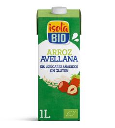 Bebida de Arroz y Avellanas IsolaBio Bio 1L