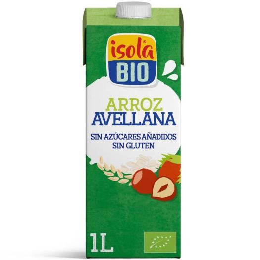 Bebida de Arroz y Avellanas IsolaBio Bio 1L