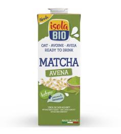 Bebida Vegetal de Avena Matcha IsolaBio Bio 1L