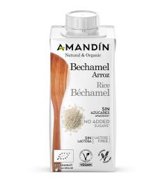 Bechamel de Arroz Amandín Bio 200 ml