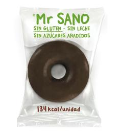 Berlina de Chocolate Tipo Donut Sin Gluten Mr Sano 50g