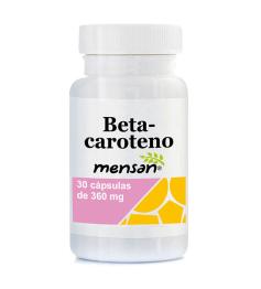 Betacaroteno 30 cápsulas de 360 mg
