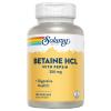 Betain HCI Betaina con Pepsina 250mg Solaray 180 Vegcaps