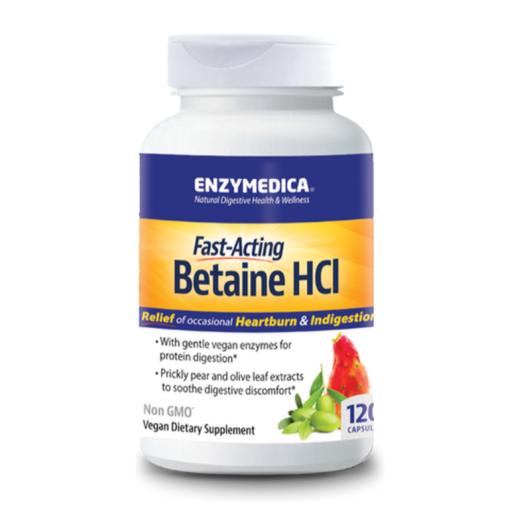 Betaina HCL Enzymedica 120 vcaps