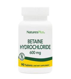 Betaína HCL 600 mg 90 comprimidos