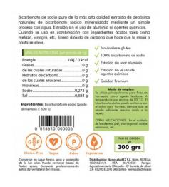 Bicarbonato de Sodio Premium 300g