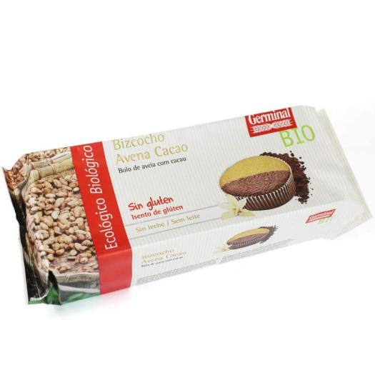 Bizcocho de Avena Cacao Sin Gluten Germinal Bio 180g
