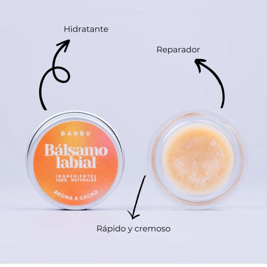 Bálsamo Labial Aroma Cacao Banbu 5ml