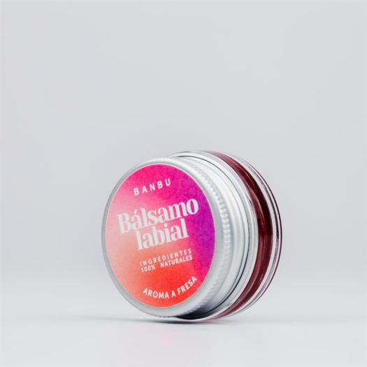 Bálsamo Labial Aroma Fresa Banbu 5ml