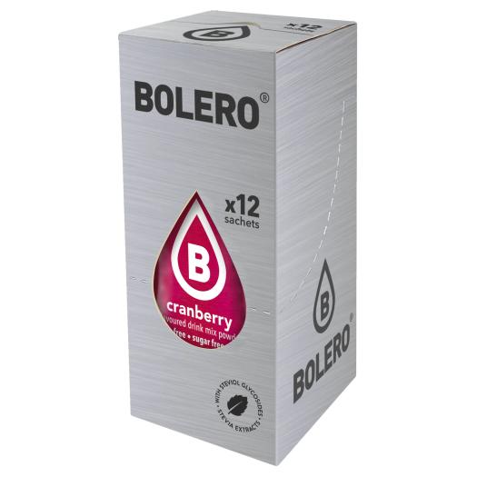 Bolero Drink Box 12 Arándano Rojo (Cranberry) 9g