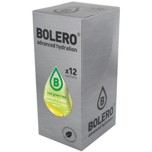Bolero Drink Box 12 Te de Mango y Lichi (Iced Green Tea Mango and Lychee) 8g