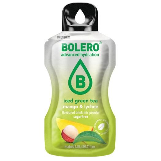 Bolero Drink Box 12 Te de Mango y Lichi (Iced Green Tea Mango and Lychee) 8g