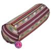 Bolster Yoga Cilíndrico Tribal Algodón Orgánico 60x20cm