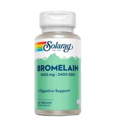 Bromelaina Solaray 60 VegCaps