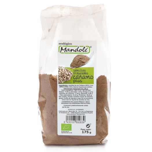 Cañamo Plus Semillas Trituradas Bio 175g