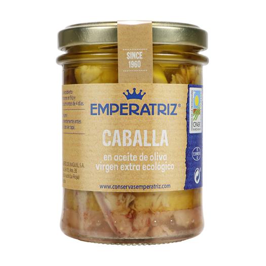 Caballa en Aceite de Oliva en Bote de Cristal Emperatriz 190g
