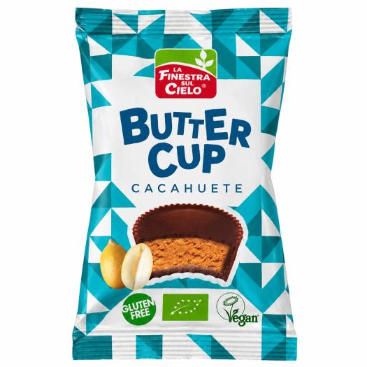 Cacahuete Butter Cup Sin Gluten La Finestra Bio 25g