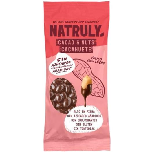 Cacao and Nuts Chocolate con Leche Natruly 50g