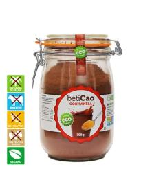 Cacao Soluble con Panela en Bote de Cristal Beticao Bio 700g
