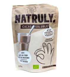 Cacao Soluble con Proteína Natruly 225g