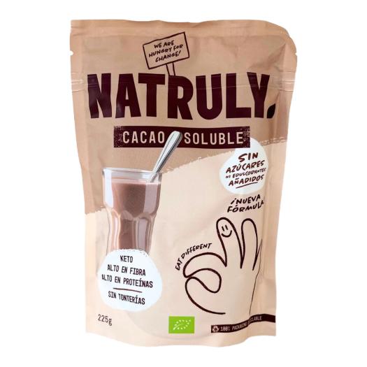 Cacao Soluble con Proteína Natruly 225g