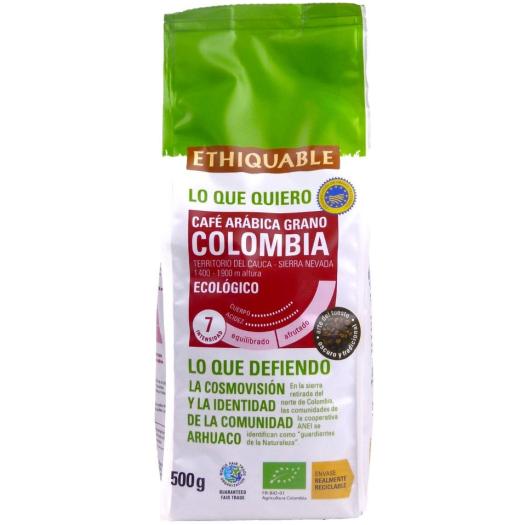 Café Premium Grano Colombia Cauca Ethiquable Bio 500 g