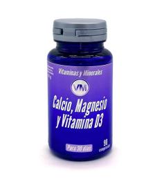 Calcio Magnesio y Vitamina D3 Ynsadiet 90 Comprimidos