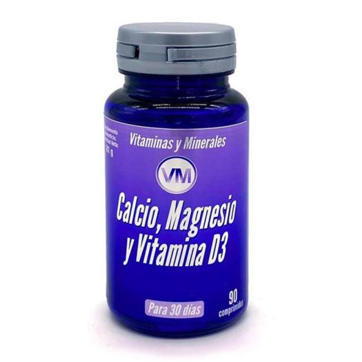 Calcio Magnesio y Vitamina D3 Ynsadiet 90 Comprimidos