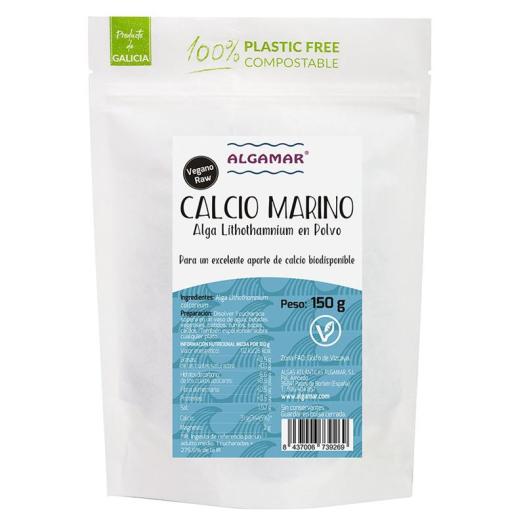 Calcio Marino Lithothamniumen Calcareum en Polvo Algamar Bio 50g