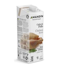 Caldo de Pollo Amandín Bio 1L