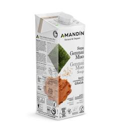 Caldo Genmai Miso Amandín Bio 1L