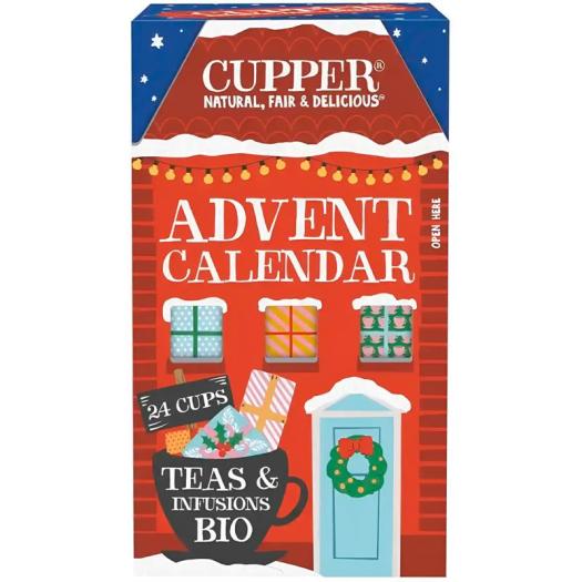 Calendario de Adviento Cupper Bio 24 bolsitas