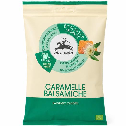 Caramelos Balsámicos con Miel de Eucalipto y Propóleo Alce Nero Bio 100g