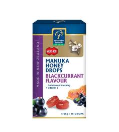 Caramelos con Miel de Manuka MGO 400 y Grosella Negra Manuka Health 65g
