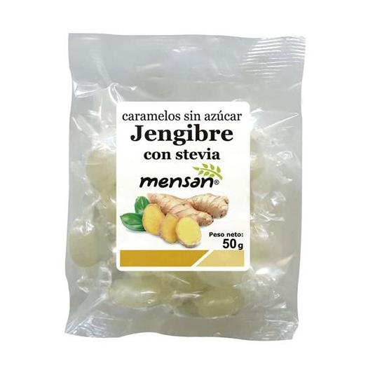 Caramelos de Jengibre con Stevia 50g