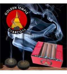 Carbón Golden Temple en Tabletas Tubo 40mm