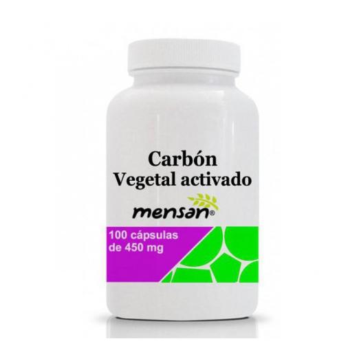 Carbon Vegetal Activado 100 Cápsulas de 450mg