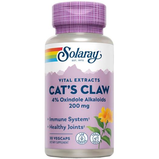 Cats Claw (Uña de Gato) Solaray 30 VegCaps