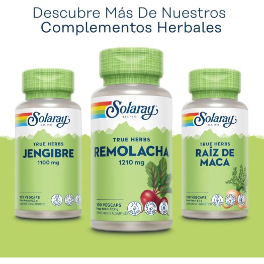 Beet Root Remolacha Solaray 100 Vegcaps