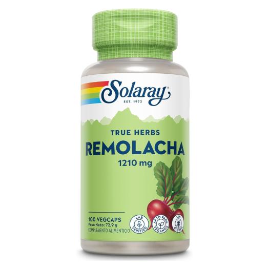 Beet Root Remolacha Solaray 100 Vegcaps