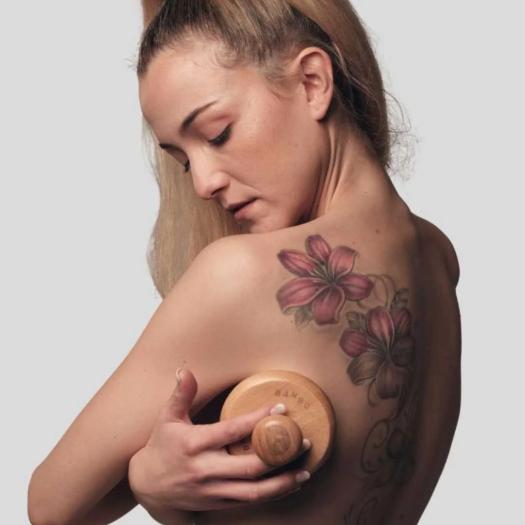 Cepillo Corporal Exfoliante Anticelulitis de Bambú Banbu