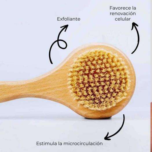 Cepillo Corporal para Baño de Bambú Banbu