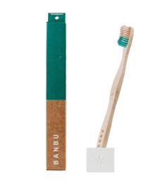 Cepillo de Dientes Adulto Medio Verde Banbu