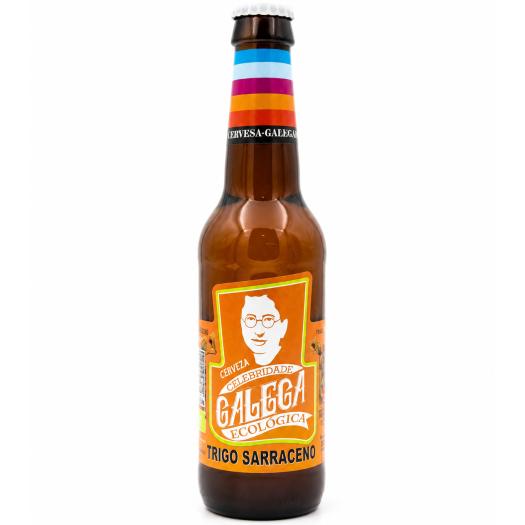 Cerveza de Trigo Sarraceno Artesana Celebridade Galega Bio 330ml
