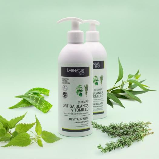 Champú Revitalizante Ortiga Blanca y Tomillo Labnatur Bio 450ml
