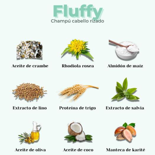 Champú Sólido para Pelo Rizado FLUFFY Banbu 75g