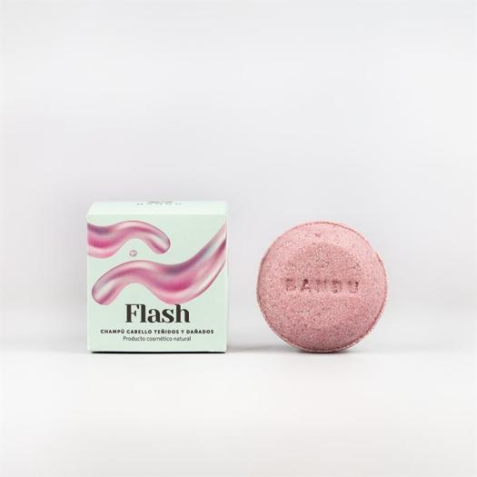 Champú Sólido Reparador para Cabello Teñido FLASH Banbu 75g
