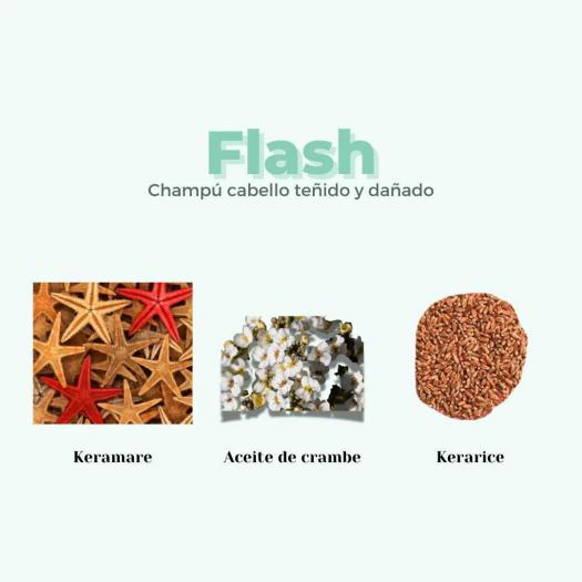 Champú Sólido Reparador para Cabello Teñido FLASH Banbu 75g